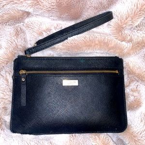 Kate Spade black wristlet